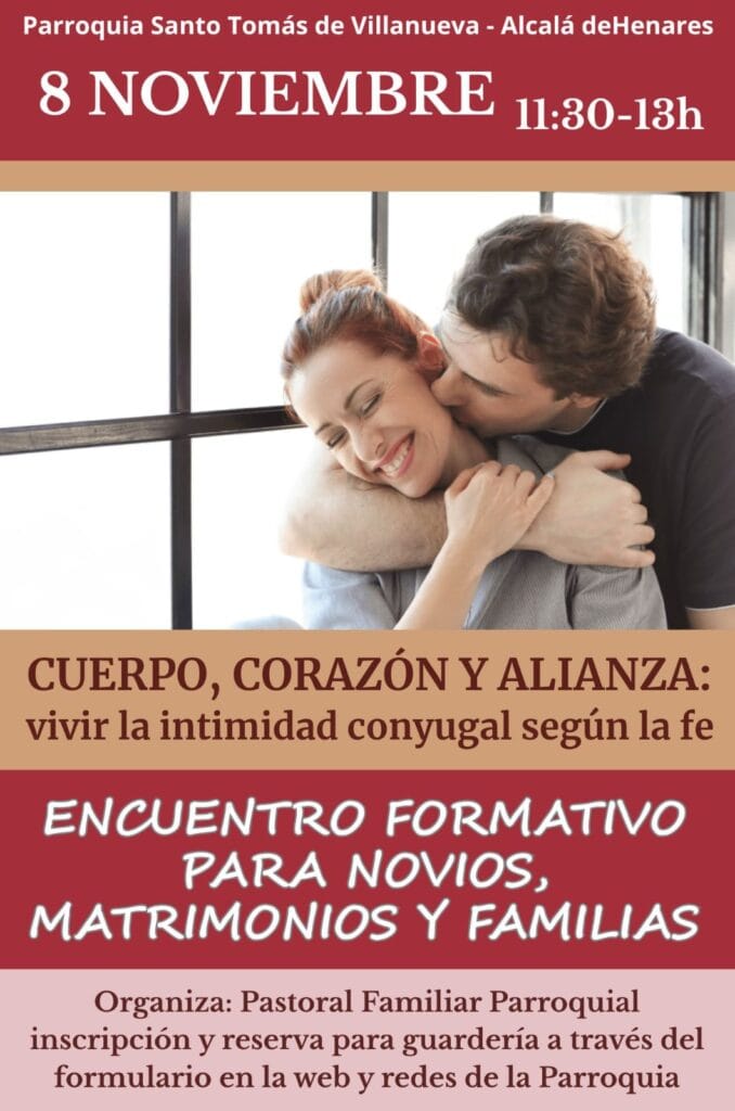 Encuentro Formativo para novios, matrimonios y familias