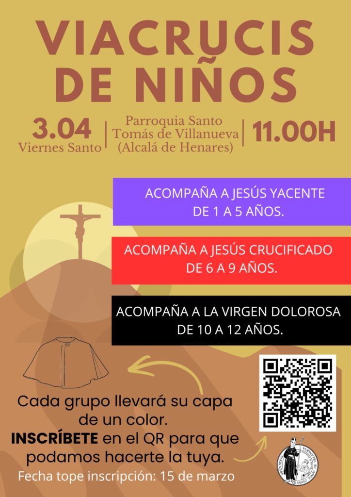 Vía Crucis de niños